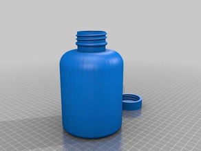 meine angepasste sksbottle Container 3d print model - Mito3D