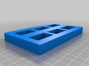 parts tray tool holders boxes 3d print model - Mito3D