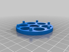 filamento de montagem peças mosaico 3d a impressora os acessórios openscad spool biblioteca thread 3d print model - Mito3D