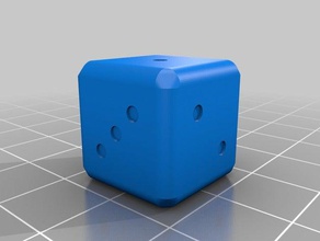 new hollow dice customized 3d print model - Mito3D