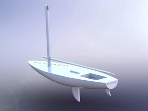 makerboat vehicles mbasummer sailboat student 3d print model - Mito3D
