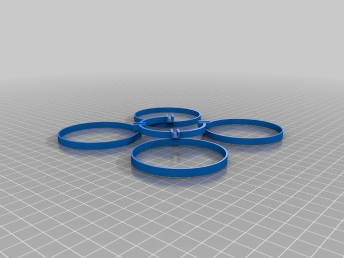 joaninha guarda hélice rc veículos de joaninha, quadcopter 3D print model - Mito3D