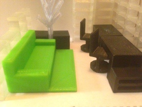 personalizable muebles de minis modelo 3dhubs planos personalizador plan piso movimiento 3d print model - Mito3D
