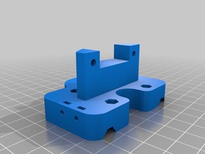 ao-end-clamp mod 3d Drucker Teile alephobjects mendelmax openscad 3d print model - Mito3D
