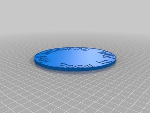zoom nattturnering le monete distintivi personalizzato 3d print model - Mito3D