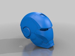 ıronman hoş bir özellik parçaları highres heykeller 11 cosplay kask kostume maske tonystank tony stank 3d print model - Mito3D