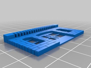 fresca costruzione gli edifici le strutture personalizzato 3d print model - Mito3D