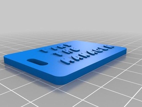 tiny organização personalizado 3d print model - Mito3D