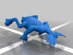 batephant Kreaturen spore - Spielzeug 3d print model - Mito3D