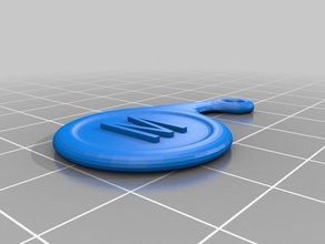 my customized keyring design 3 keychains 3d print model - Mito3D