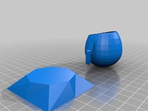 coppa di base 3d stampa 3d print model - Mito3D