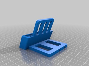 iphone 56 dock v3 mobile iphone5 openscad stand 3d print model - Mito3D