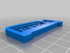 danny i segni loghi personalizzato 3d print model - Mito3D