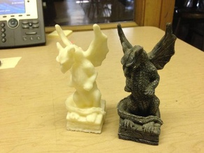 ejderha tarama tarar kopyaları makerbotdigitizer 3d print model - Mito3D