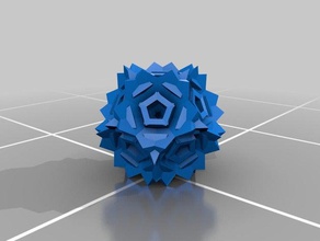 fleur en forme de cube d'autres 3d print model - Mito3D