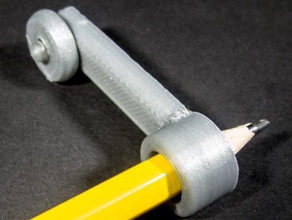 scriber hand tools tool scribe pencil building wall measurement 3d print model - Mito3D