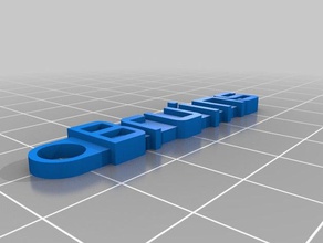 bruins organização personalizado 3d print model - Mito3D