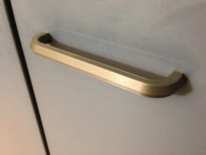 kitchen cabinet door handle dining 3d print model - Mito3D