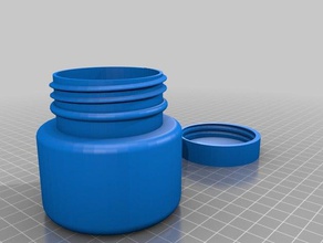 meine angepasste sksbottle Container 3d print model - Mito3D