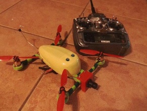 el fpv de apoyo rc vehículos micro microquadcopte mini miniquad quadcopter tx video 3d print model - Mito3D