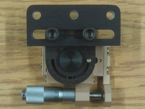 rotation sliding apparatus engineering aparatus equipment laboratory liear screws stage thumb 3d print model - Mito3D