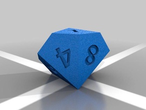 d10 polyhedral die dice dd gaming tabletop 3d print model - Mito3D