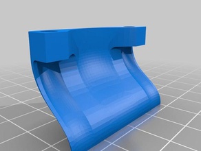 ventilador del deflector de 40 mm 3d la impresora accesorios b3 innovaciones conducto cubierta pico 3d print model - Mito3D