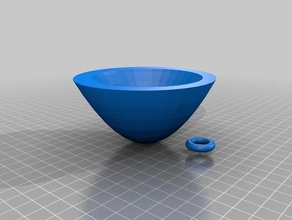 key bowl 3d printing 3d print model - Mito3D