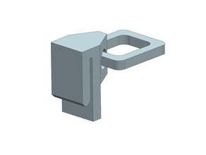 badge-id clip andere Halter 3d print model - Mito3D