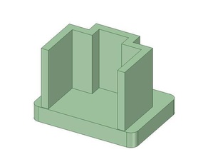 lan-cap computer pwing rj- rj45 3d print model - Mito3D