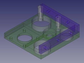 eixo de unidade minha impressora personalizado 3d partes Impressora peças t2 3d print model - Mito3D