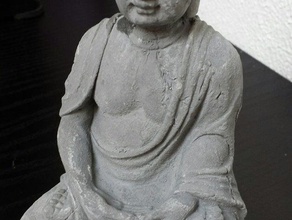 buddha scans replicas makerbotdigitizer statue 3d print model - Mito3D