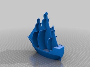 bateau de pirate reloaded ruddermod véhicules 3d print model - Mito3D