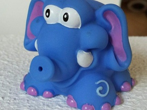 Elefanten durchsucht Replikate Tier Tiere makerbotdigitizer Spielzeug 3d print model - Mito3D