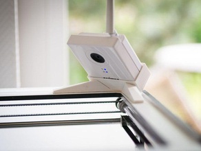 edimax ip-cam holder 3d printer accessories ip-camera ultimaker 2 webcam 3d print model - Mito3D
