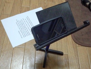 stand scanner smartphonetablet mount gadgets 3d print model - Mito3D