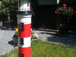 Deniz Feneri housenumber işareti sürüm hile açık bahçe dekorasyon housenumbers 3d print model - Mito3D
