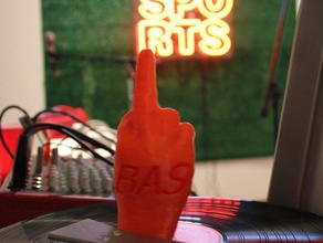 bad Sport-Maskottchen Skulpturen 123d catch bas Vogel chicago podcast 3d print model - Mito3D