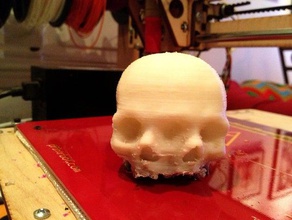 triclops baby skull sculptures coney island freaks fredini sideshow 3d print model - Mito3D