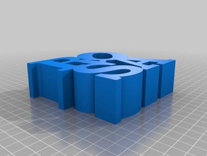 rosa heykeller özelleştirilmiş 3d print model - Mito3D