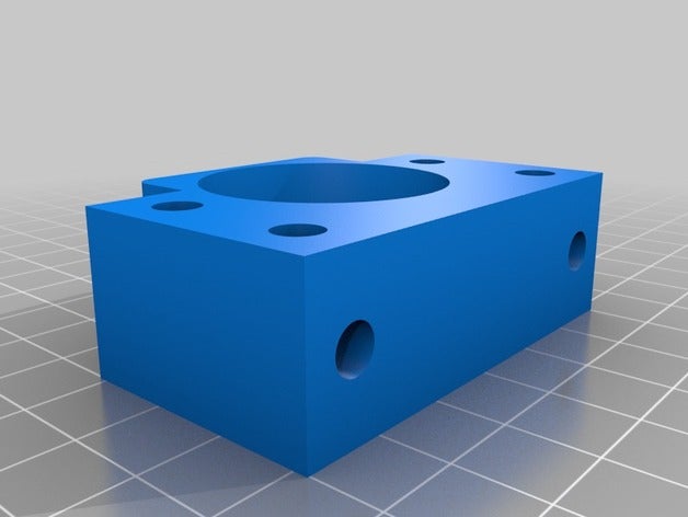 bf12 bearing block clone 3d printer parts 3D print model - Mito3D