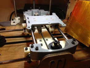lineer rulman sahne cupcake araba 3d yazıcı parçaları 3d print model - Mito3D