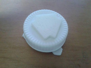 bottlecap holder test parts 3d print model - Mito3D