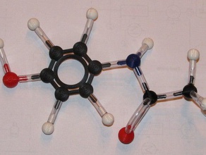 molecular model set learning chemistry education molecule openscad 3d print model - Mito3D