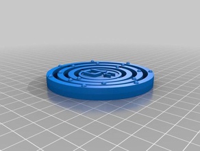 il mio personalizzato atomo di cloro la fisica astronomia 3d print model - Mito3D