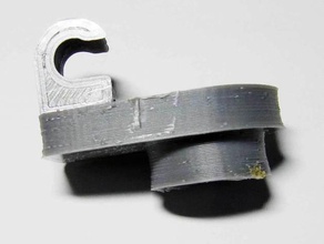 dodge intrepid visor clip replacement parts 3d automobile car holder sun 3d print model - Mito3D