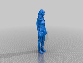 3d scanned girl people woman 3d print model - Mito3D