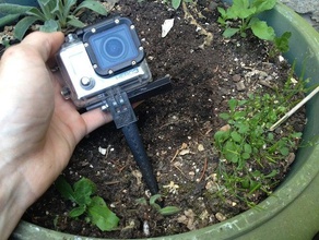 gopro ground spike camera 3d print model - Mito3D