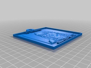 bewerber square 3 2d art customized 3d print model - Mito3D