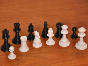 glchess chess set 2 3d print model - Mito3D